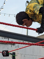 costume fight mask monkey sport squared_circle subject:human tagme type:photograph wrestler wrestling // 2000x2667 // 472KB